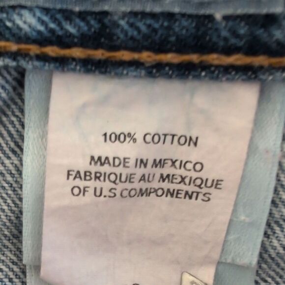 Eddie Bauer Women's Loose Fit Blue Jeans Vintage Y2K - Picture 4 of 10